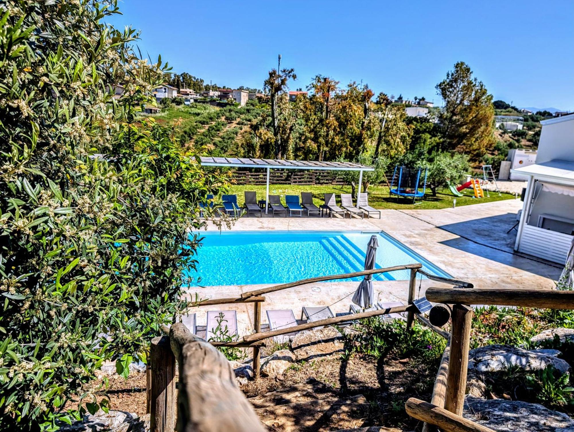 Ci Vulia B&B - Sicilia Sea, Pool, Bbq, Tv, Wi-Fi 알카모 마리나 외부 사진